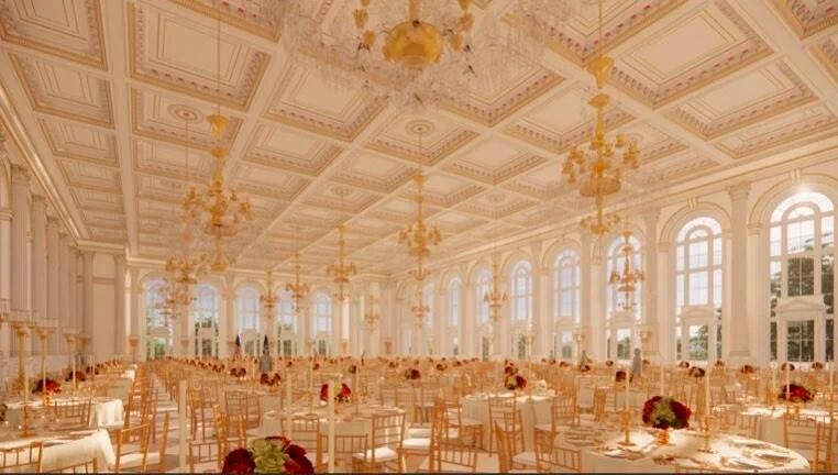 Get this: The WH confirmed that the construction of Trump’s $200 million golden ballroom will continue during his government shutdown while American soldiers go without pay.

Are we great yet?
