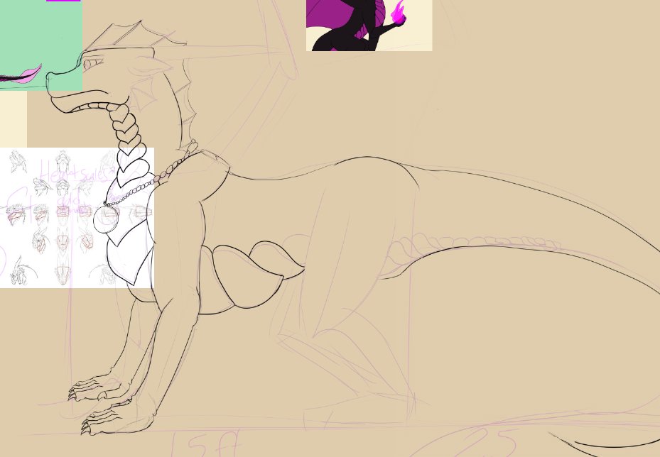 EternalDrakaina's tweet photo. Working more on Zorys updated ref https://t.co/JP8hvUc1ab