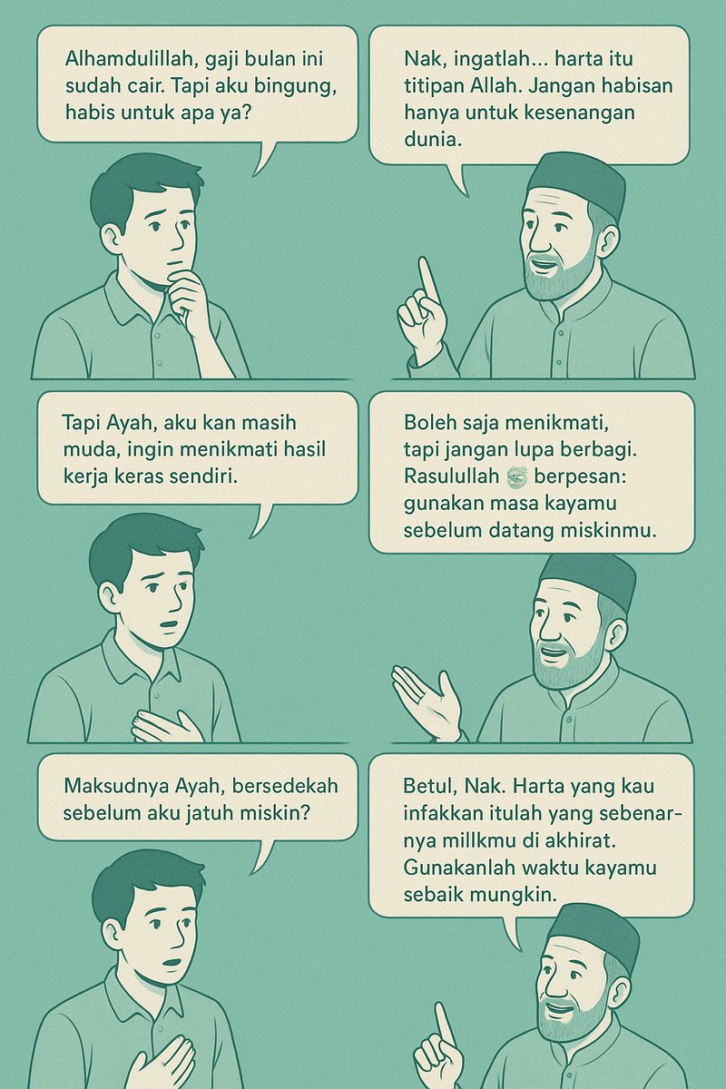 Semua milikNYA, mengapa harus rakus ....