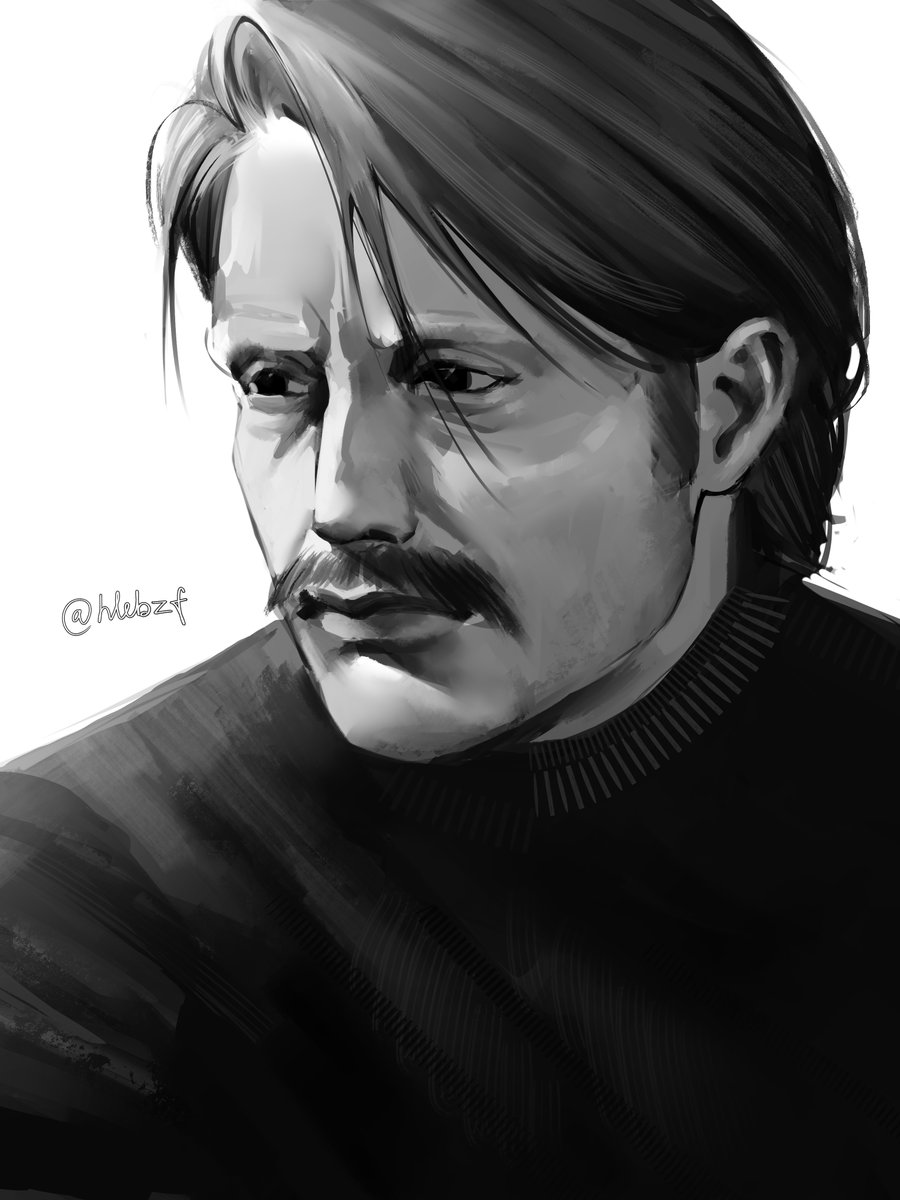 Duncan #Inktober #inktober2025 #MadsMikelsen