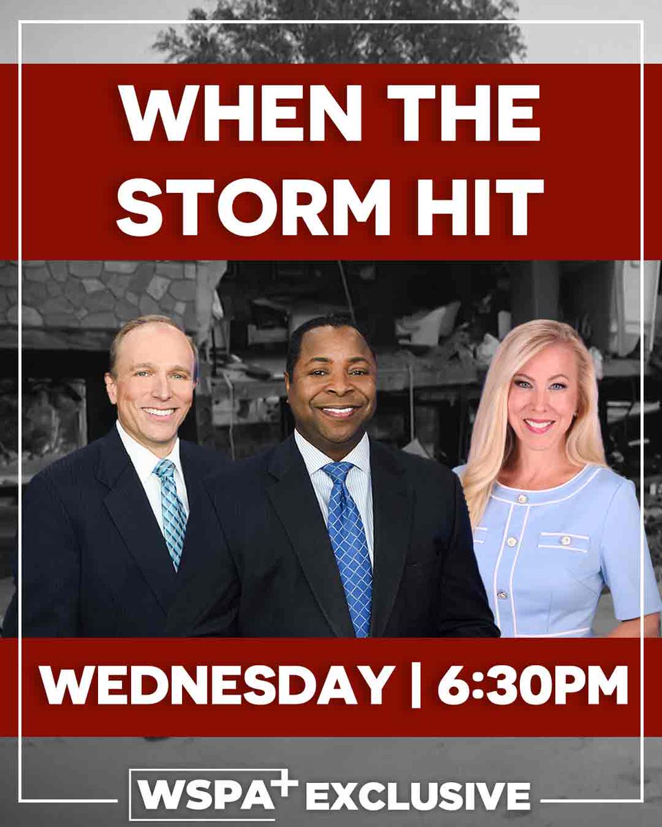 WSPA7's tweet image. Helene, A Year of Recovery: Continuing the Conversation evenings at 6:30 PM on WSPA+ for FREE on Roku, Apple Tv and Fire Tv!  wspa.com/helene-a-year-… #Helene #HurricaneHelene #Hurricane