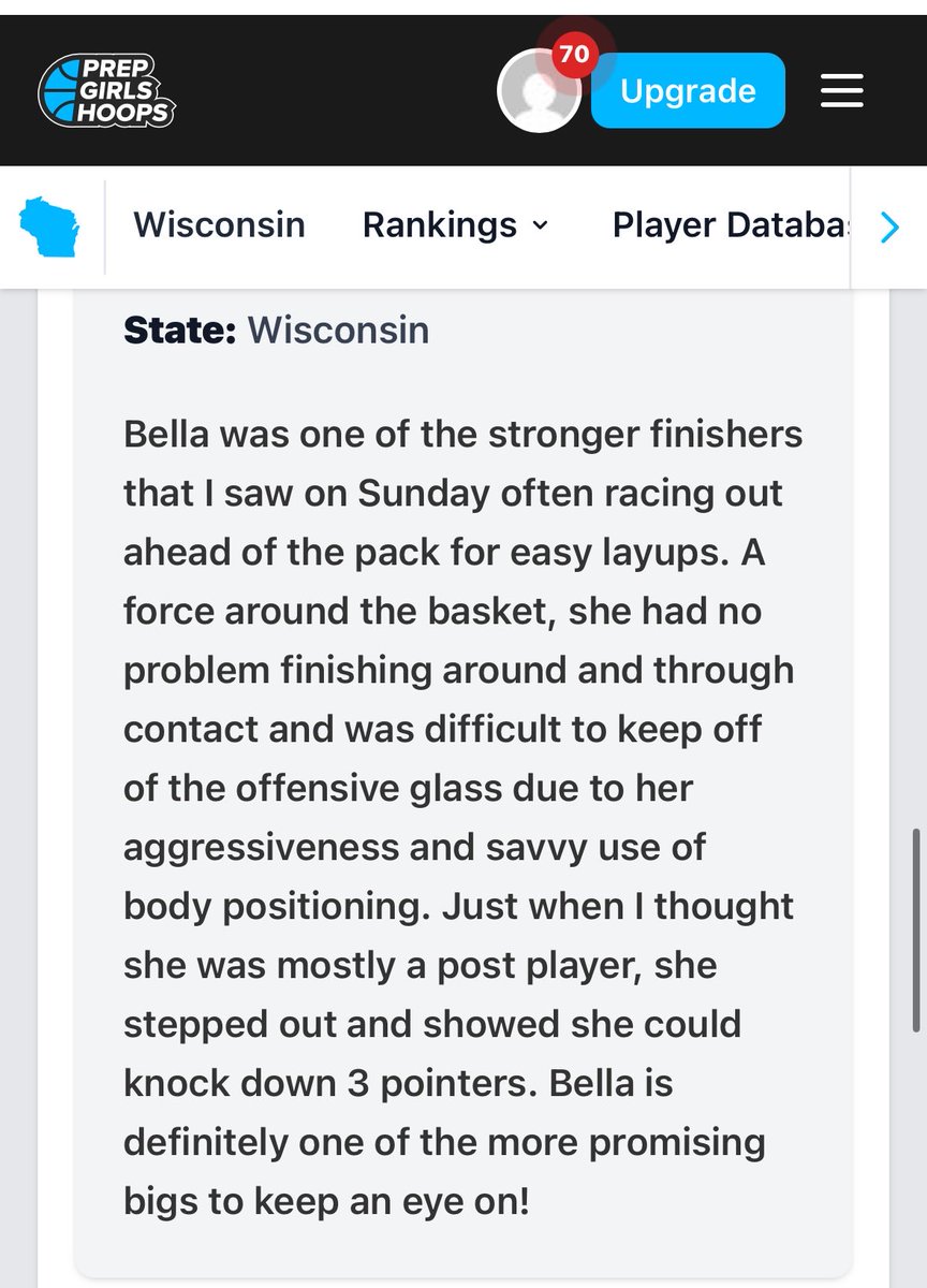 Thank you for a fun and amazing event ⁦⁦⁦<a href="/PrepGirlsHoops/">Prep Girls Hoops 🏀</a>⁩, and thank you for the great write up <a href="/FiveStateHoops/">Chuck Thompson</a>⁩!