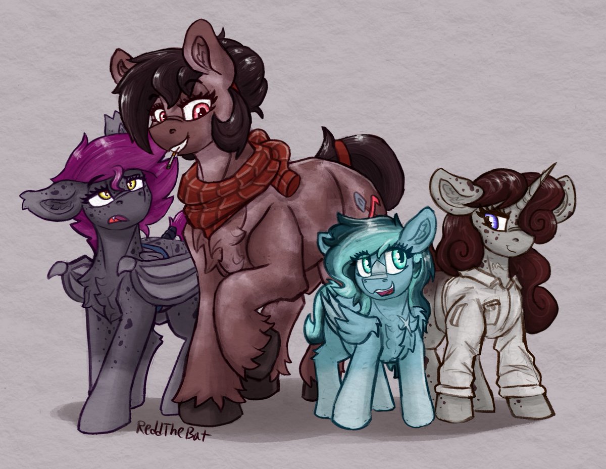 ReddTheBat's tweet image. totally normal mares tell some weird tales