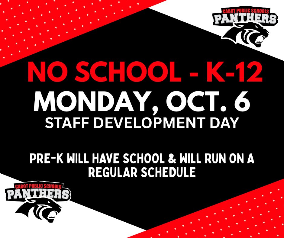 Important Information: Homecoming Parade &amp; Early Dismissal - cabotschools.org/announcements/…