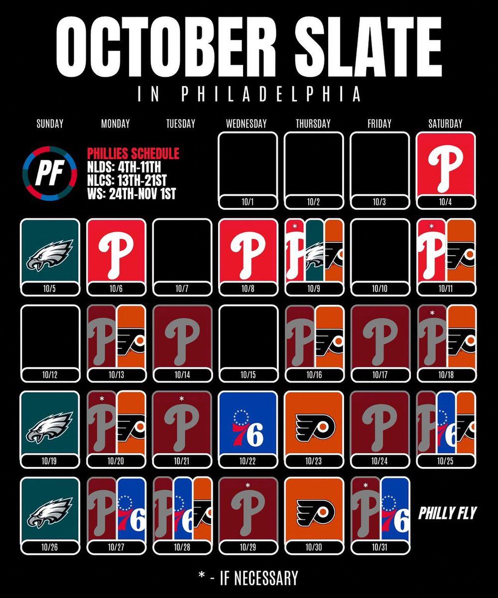 I’m just going to assume I’m busy all month