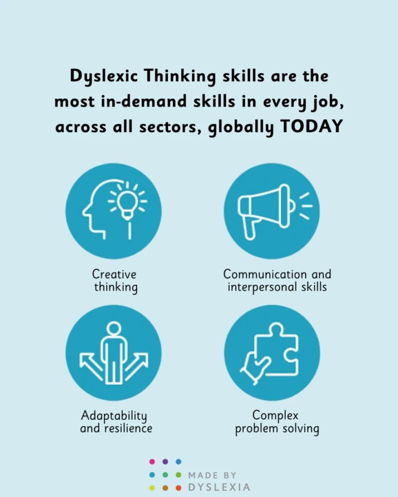 morrisbc78's tweet photo. October is Dyslexia Awareness Month. Help foster a positive view by shifting the focus from challenges and celebrate the unique strengths and talents associated with dyslexia. 
@MadeByDyslexia https://t.co/j3EVmUjBRT