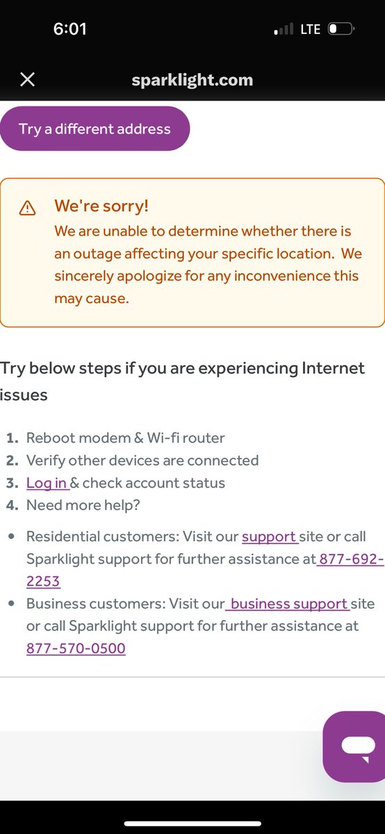 jimcantswim's tweet photo. @sparklightcares I know, it just doesn’t work https://t.co/3LaKEfuEpp