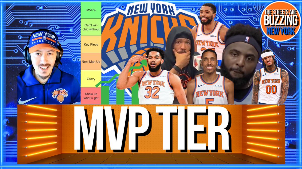 KNICKSBUZZ's tweet photo. 🚨 LIVE 7pm ET🟧🟦
📺 https://t.co/bXpVvov0iu

MOST IMPORTANT KNICKS RANKED '26 Season Eve, Preseason News, Camp News, Chat Q &amp; A

#Knicks #NewYorkForever https://t.co/LeWMNTz4Ou