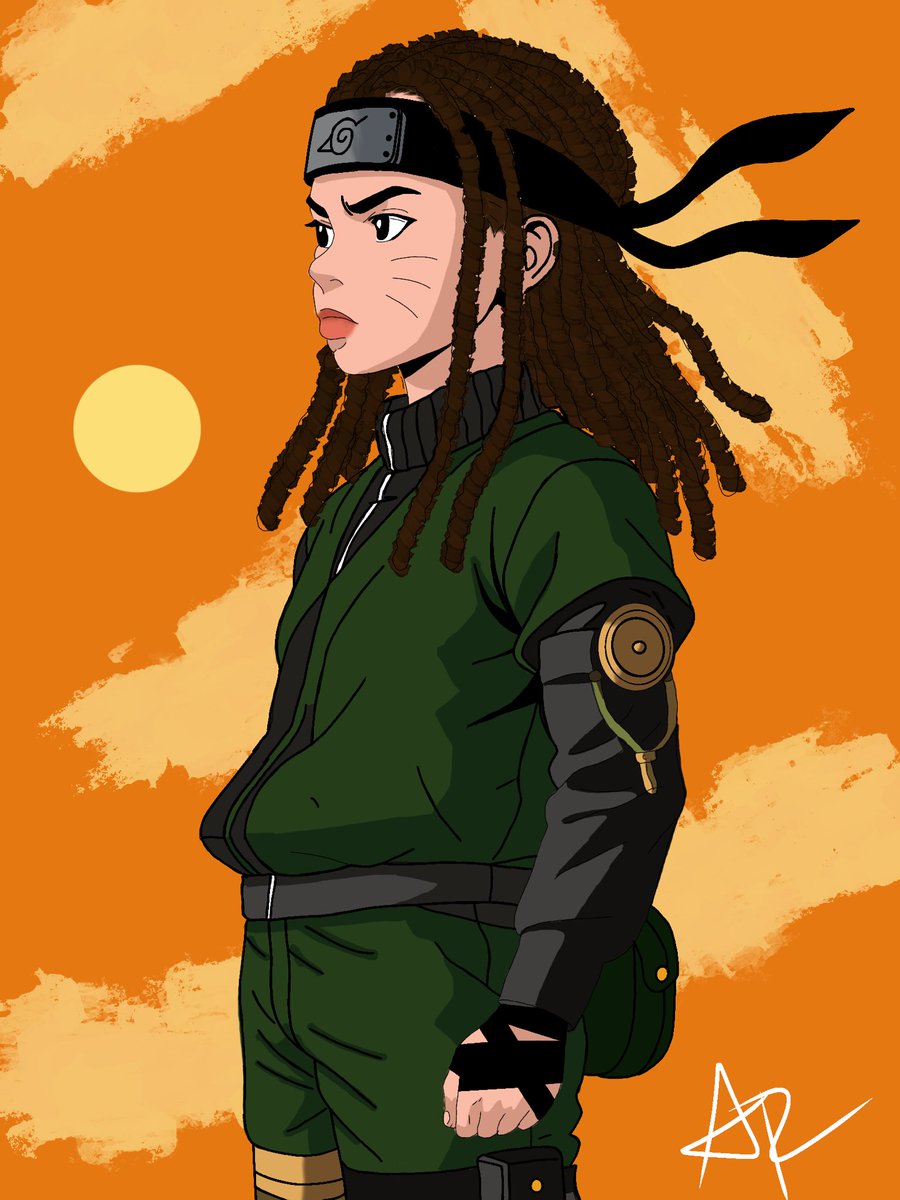 sunflowersmr's tweet photo. commission piece done 🧡

#art #commission #digitalart  #NARUTO #style #characterdesign https://t.co/yW5Mxd2cWs