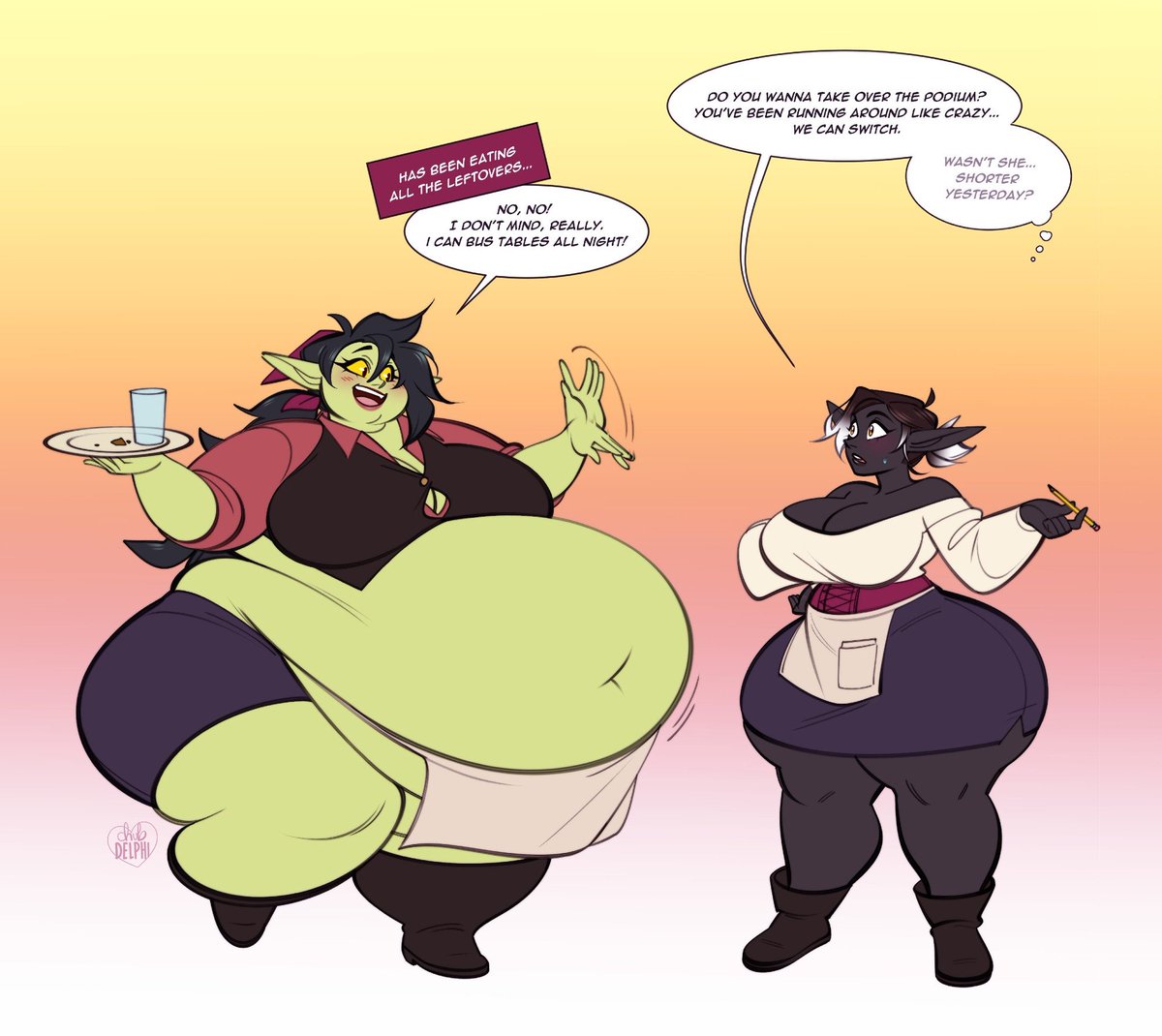 chub_delphi's tweet image. Happy October! 🎃🧡 Thanks to you all we managed to make rent! But there's still some bills left! Some come get a cute chonker while the sale continues! $75 for a full body flat color! ♥️ DM me if interested! #fatgirlfall #halloween #commissionsopen