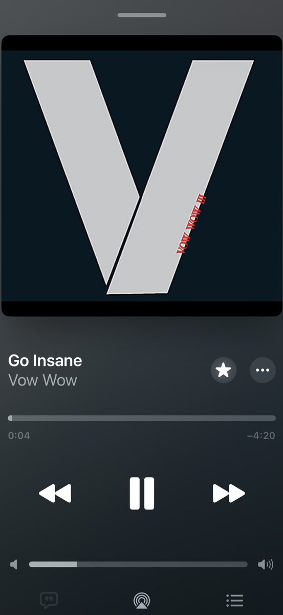 710Gozi's tweet photo. 今朝の一曲
#VOWWOW
#GoInsane
日本が誇るハードロックバンド
1986年リリースの3rdアルバム
『VOW WOW Ⅲ 』より https://t.co/uFewRVOX0J