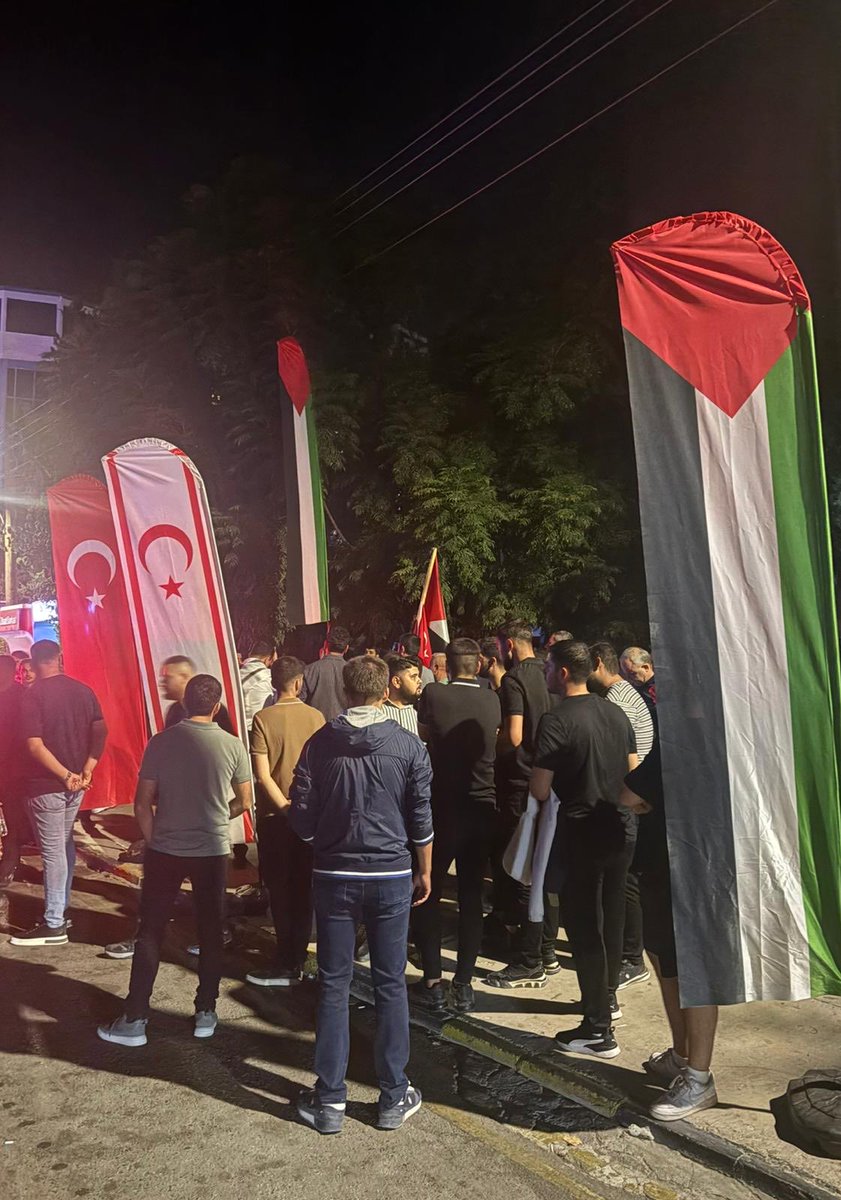 Lefkoşa’dan Sumud’a selam ve dua.