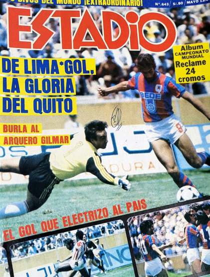 datoAKD's tweet photo. 🗓️6/05/86 #DepQuito 🆚 #Bangú
🏟️OlímpicoAtahualpa, esta vez para recibir al subcampeón de 🇧🇷
🥅⚽️Los goles de la #AKD:
8’ #DeLima dentro del área (1-0)
49’ #DeLima dentro del área (2-0)
80' #GabrielYépez dentro del área (3-0)
Marcador final: 3-1
#DeLima suma 6 goles https://t.co/Bkd69rLiXx