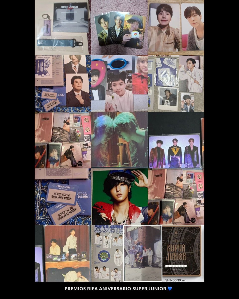 SPYELF´S 💙 (@spyelfs) on Twitter photo Holi ELF! Aun tenemos boletos para las 2 rifas 🙌🏼 puedes ganarte desde una Lightstick Versión Especial, hasta álbum, photocards, posters, postales, etc. 
El dinero recaudado se utilizará para un proyecto de aniversario 🫣💙
 #슈퍼주니어 #SUPERJUNIOR
#SUPERSHOW10 Holi ELF! Aun tenemos boletos para las 2 rifas 🙌🏼 puedes ganarte desde una Lightstick Versión Especial, hasta álbum, photocards, posters, postales, etc. 
El dinero recaudado se utilizará para un proyecto de aniversario 🫣💙
 #슈퍼주니어 #SUPERJUNIOR
#SUPERSHOW10
