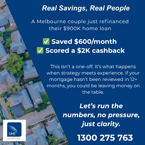 SME_FG's tweet photo. 💰 🏡 Real people, real results. 

👉 Michael Pratt: 0417 335 488 or Michael_pratt@smefg.com.au

 👉 Martin Bedford 0424 91 91 93 or mbedford@smefg.com.au

*Note: Fees apply. Variable rates may change without notice. Terms and conditions apply upon approval of your application. https://t.co/SUx2LPhxI6