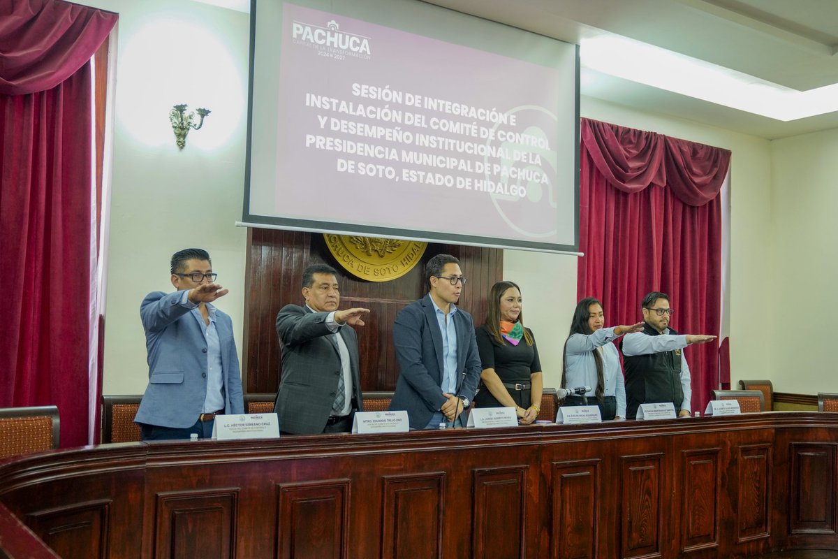 JorgeAlbertoR_'s tweet photo. Lo más importante es seguir trabajando con orden y transparencia. 🙌

Por eso hoy reforzamos ese compromiso con la instalación del Comité de Control y Desempeño Institucional, que nos permitirá supervisar y mejorar continuamente el trabajo de la Presidencia.

Seguimos cumpliendo con la ciudadanía. ✅

#PachucaHonesta #CapitalDeLaTransformación