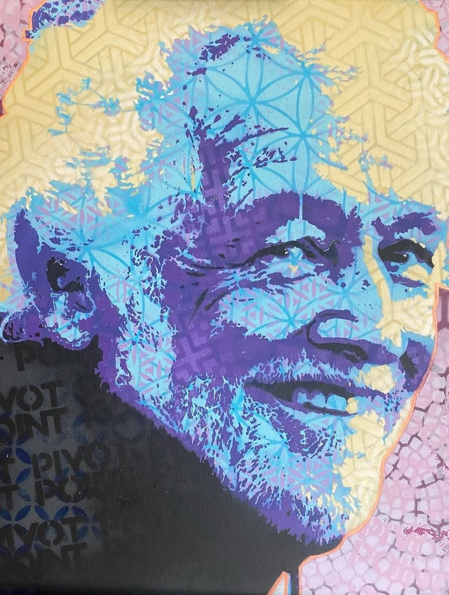 PivotPointIntl's tweet image. Talent behind the chair and in front of the canvas! 🎨✂️ #WahlBarberAcademy student lucientrapart created this portrait of our founder, Leo Passage. A beautiful reminder that creativity knows no limits—whether it’s expressed through hair or art. 🖌️🌟 #PivotPoint #LearnForward