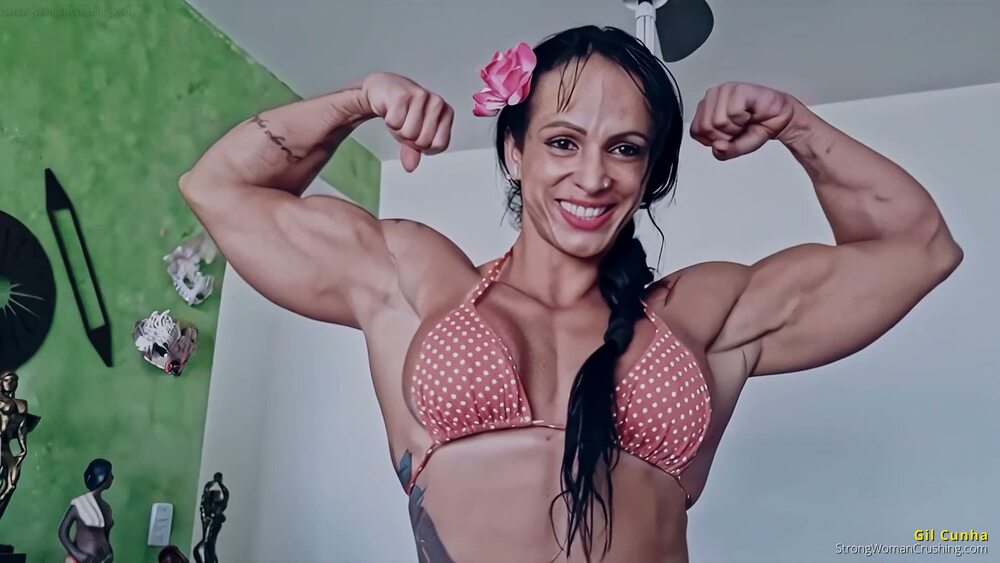 CrushingWoman's tweet photo. Gil Cunha Smashes apple With her strength
Her muscles are sexy, super STRONG
**See the full fruit-fueled spectacle now β**
https://t.co/VXET4t7kXO
#CrushStrength #MuscleGoddess #AppleCrush #StrongWoman #FlexFriday #FemaleDominaton #SheStrong #FeatsOfStrength #MuscleWorship https://t.co/h86w8VsvDE
