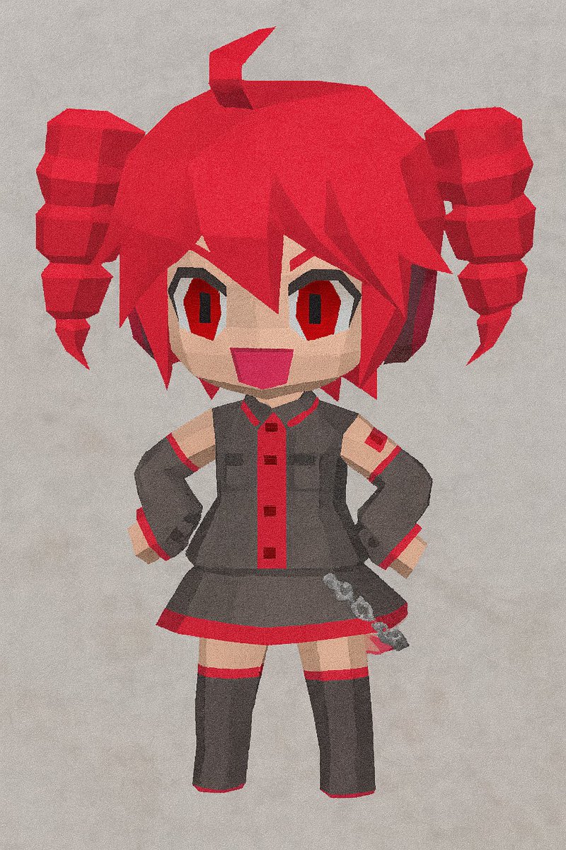 RDJ_Anda's tweet image. Kasane Teto Retro Poligonal De RJ ANDA #KasaneTeto #RetroAnime #PolygonVibes #90sGameAesthetic
#UTAU #TetoFanArt #TetoSimpática #TetoRetro
#DigitalSpirit #GlitchLegacy #CodexCeremonial
#TextileMythos #AnimeRitual