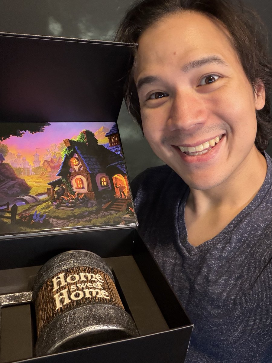 Ok this has to be one of the coolest things I’ve ever gotten. Thank you so much @warcraft for the Tankard and I’m so excited for the #midnight alpha!