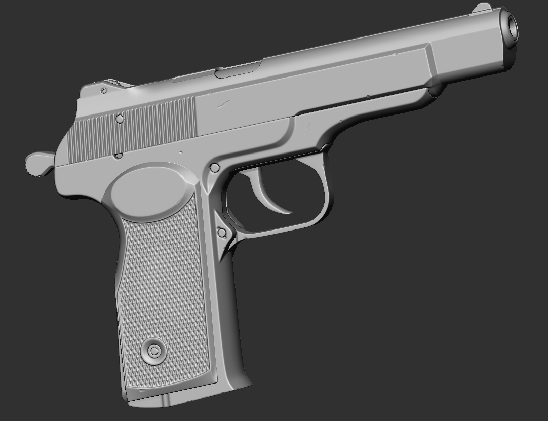 TRIPLAN3R's tweet photo. Old APS Stechkin model I never got around to finishing..

#roblox #b3d #blender #3dmodeling #RobloxDevs #RobloxDev #Zbrush

DM for coms https://t.co/FVYg9noZfo
