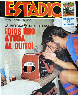datoAKD's tweet photo. 22/07/86 #Bangú 🆚 #DepQuito Triplete en el 🏟️Maracaná
🥅⚽️Los goles de la #AKD:
2’ #DeLima tiro libre (0-1)
4’ #DeLima dentro del área (0-2)
88' #DeLima dentro del área (3-3)
#DeLima llegó a 9 goles, siendo el goleador de la #CopaLibertadores de 1986 https://t.co/OOXf8EfdRe