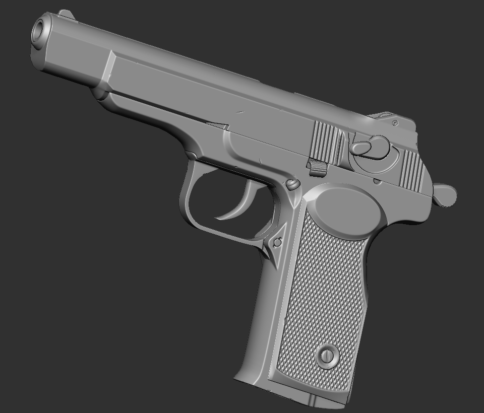 TRIPLAN3R's tweet photo. Old APS Stechkin model I never got around to finishing..

#roblox #b3d #blender #3dmodeling #RobloxDevs #RobloxDev #Zbrush

DM for coms https://t.co/FVYg9noZfo