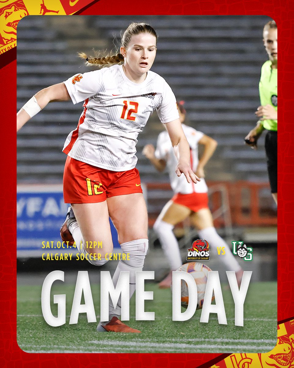 Let's keep it rolling!

🦖 🆚 🐶
⏰: 12:00PM
📍: Calgary Soccer Centre
📺: canadawest.tv

*This game has free admission for all attendees!

#GoDinos
