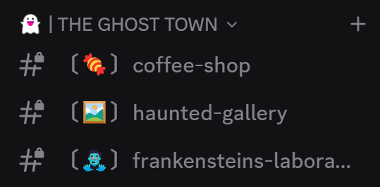 Our Discord server is celebrating Spooktober! 🎃
Take a wander in Locked Up's Haunted City!
discord.gg/W5urjB8Seq

PSST, we are also running a Robux giveaway! 🤫