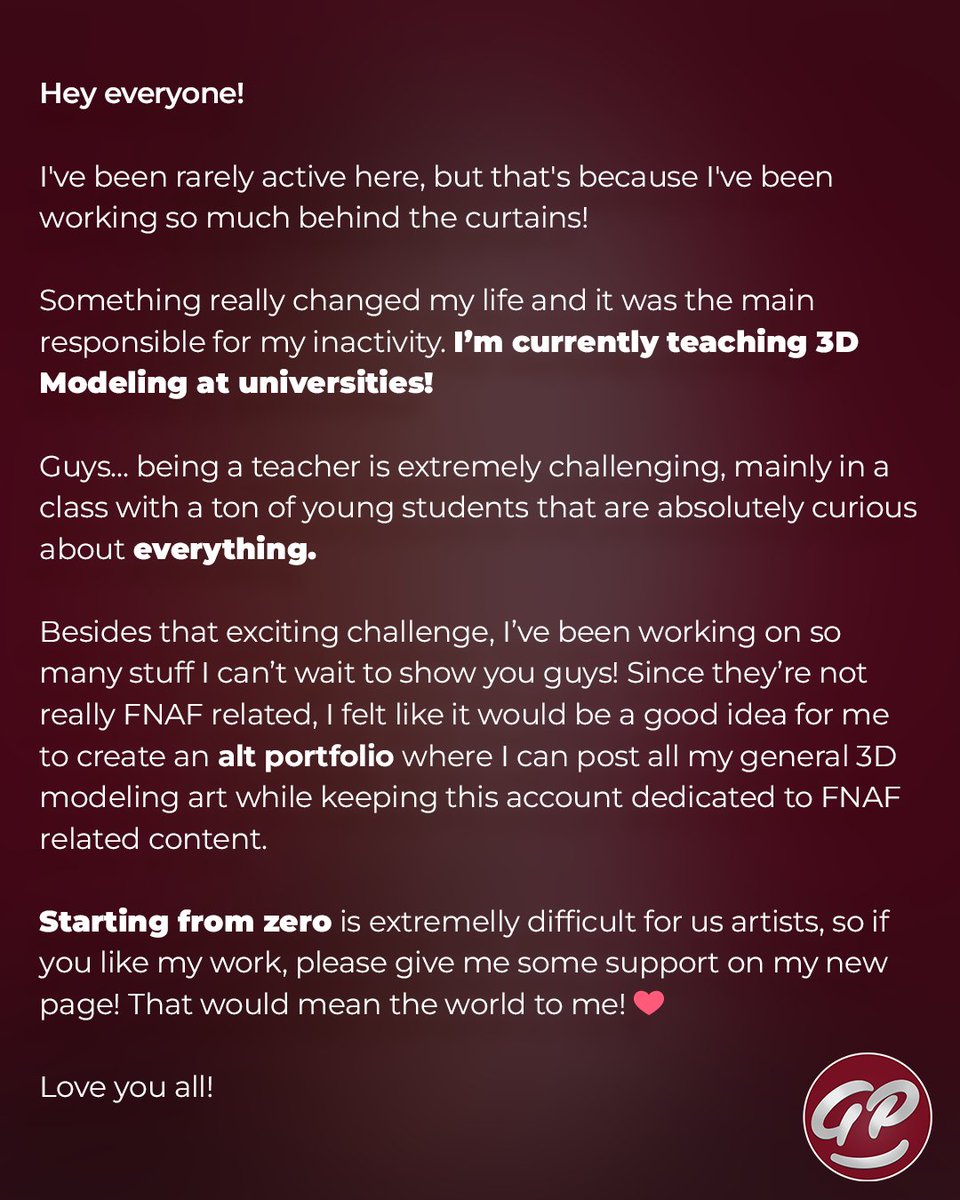 🚨 Life Update + News!

⭐️<a href="/MauroJr_Arts/">Mauro Junior - CG</a> ⭐️