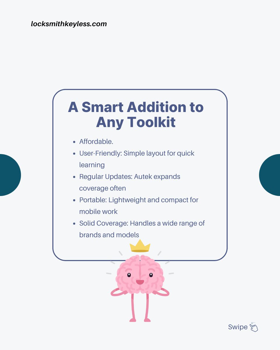 LksmithKeyless's tweet image. 🔑 Meet the budget tool impressing the pros!
Autek Ikey820 = Powerful, Affordable, Easy.
👉 locksmithkeyless.com/products/autek…
#LocksmithTools #KeyProgramming