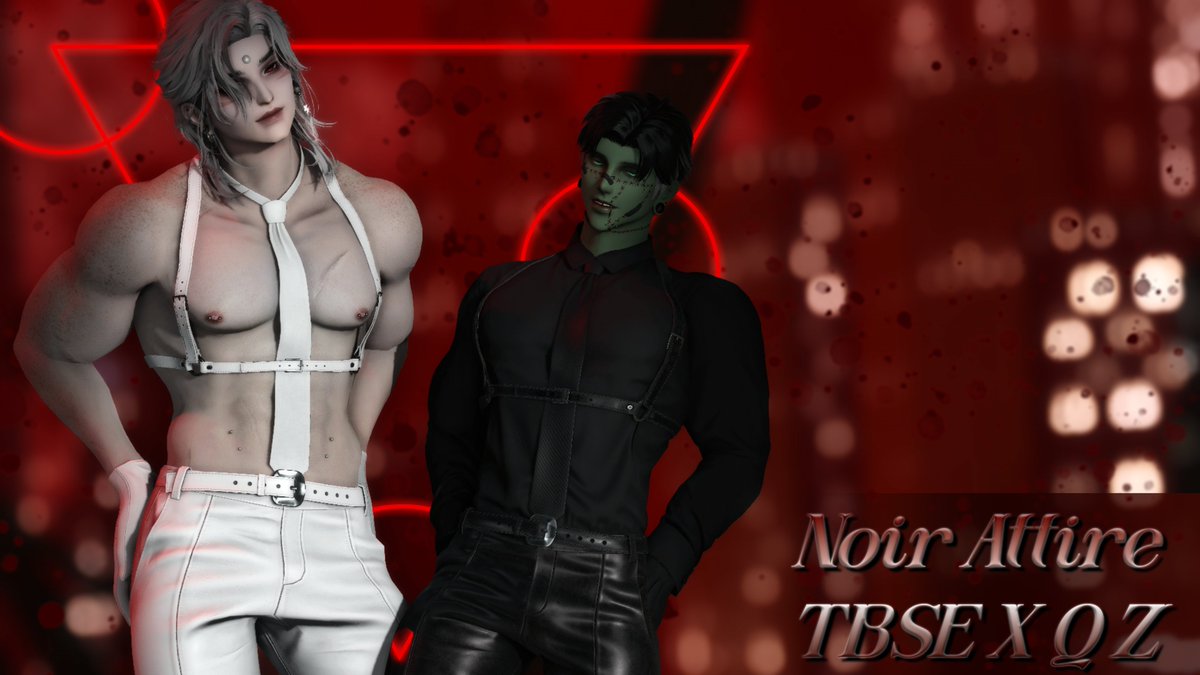 Come talk to daddy for a minute... Tsar's Noir Attire for TBSE XQZ is now on XMA 😌
Model: <a href="/Hawpah_/">Harper🫧</a> 
Link: xivmodarchive.com/modid/147350