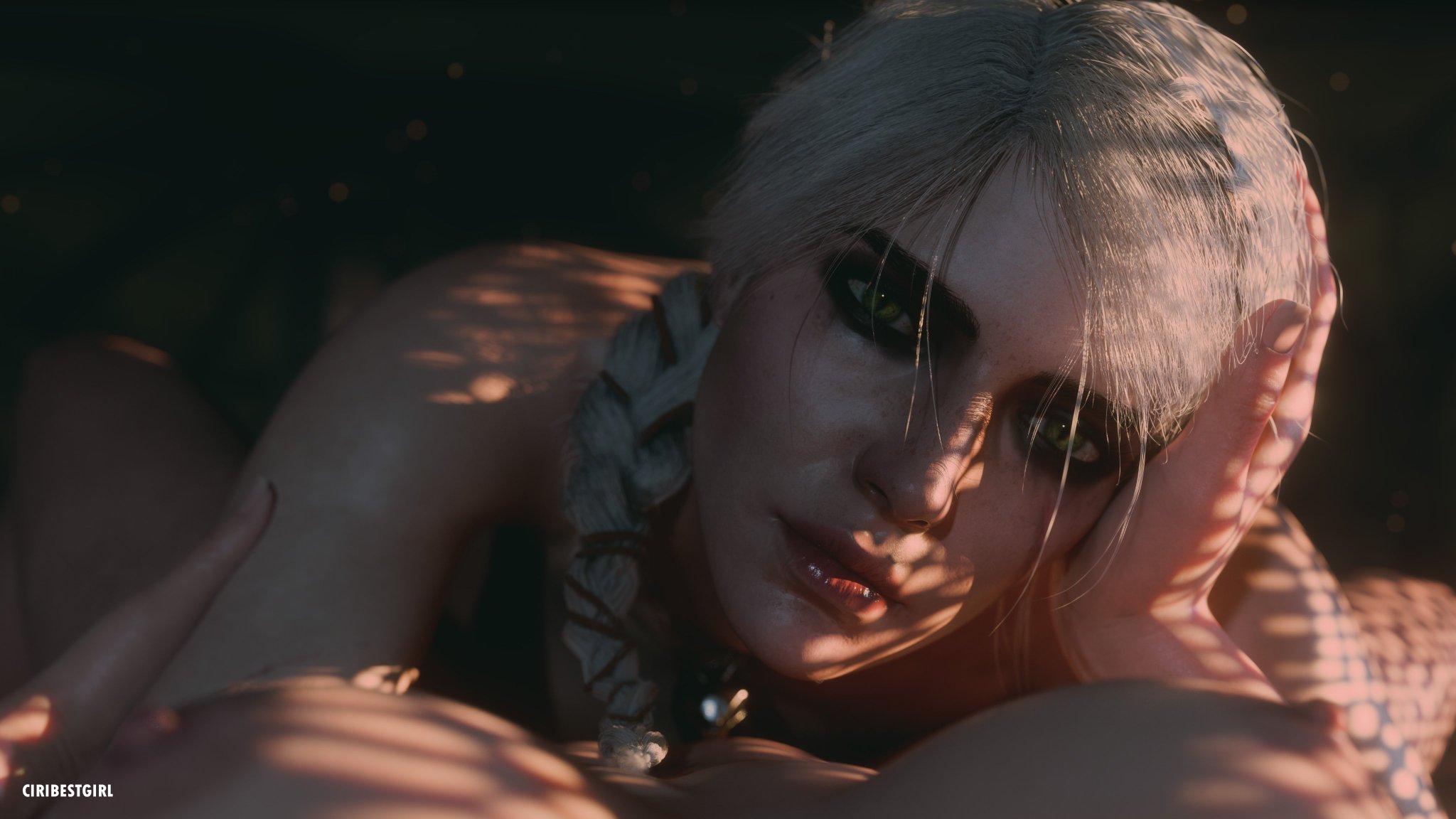 1 pic. Ciri POV with Unknown Female Romance Option [Witcher 4 Concept] I mean, this was pretty much Mistle's POV for the entirety of Baptism of Fire, that lucky slut 😒. But with romances being confirmed for W4, hopefully we get Cerys option, and these pics can become canon Cerys 🙏. https://t.co/U95bevWZy6