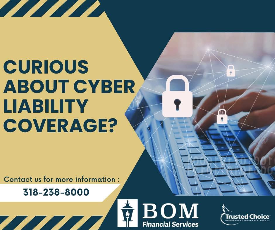 October is Cybersecurity Awareness Month. Give us a call to discuss how cyber liability coverage could help protect your business! 🔒