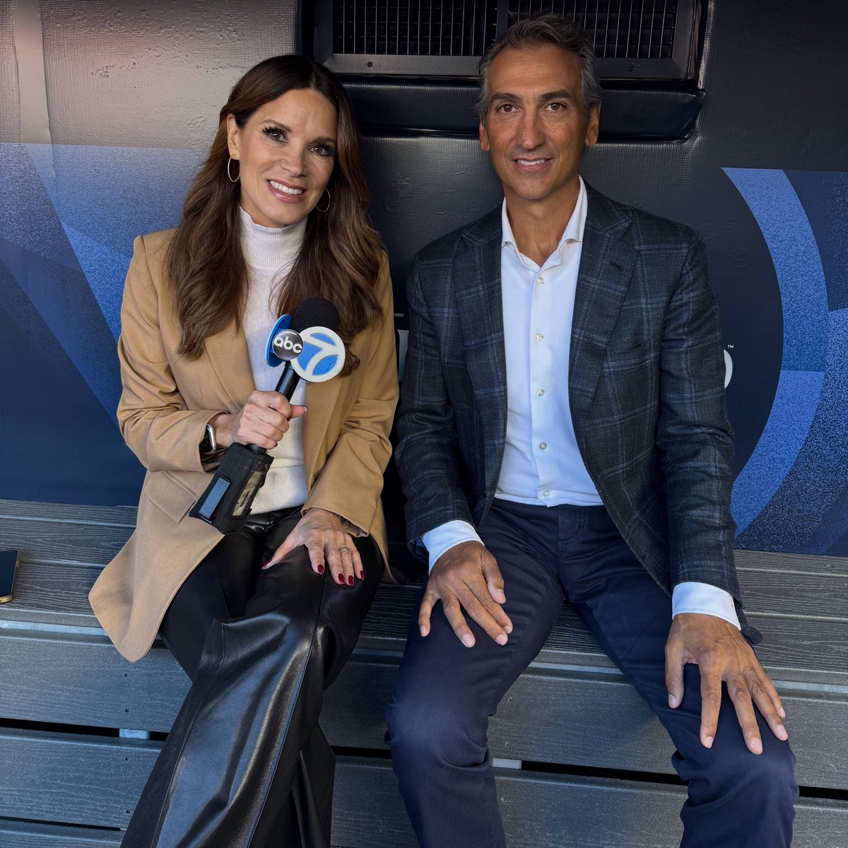 drchrisahmad's tweet image. Amazing dugout chat today with @SamRyanABC7 before Wild Card Game 2 ⚾️. We talked Tommy John, TJ3, and how this new procedure is rewriting the future for pitchers. Big things ahead for player health &amp;amp; performance. #TJ3 #TommyJohn #Yankees