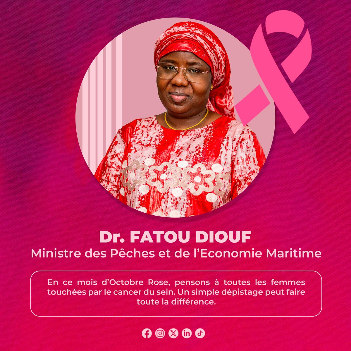 À l’image de nos eaux qui nourrissent et protègent, Octobre Rose nous rappelle l’importance de préserver la vie par la vigilance et la solidarité.

La lutte contre le cancer du sein est une responsabilité collective qui nous interpelle toutes et tous : prévenir par le dépistage,