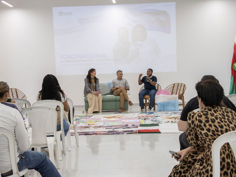 UniCecar's tweet photo. #CecarEventos Con el fin de promover escenarios de reflexión y defensa de la diversidad, se lideró el XI Foro Nacional de Derechos Humanos y Ciudadanías Trans: justicia, reconocimiento e igualdad, en alianza con Sucre Diversa.
La nota: https://t.co/wz3eCe4OQe
@sucrediversa https://t.co/Z0RildVQLu