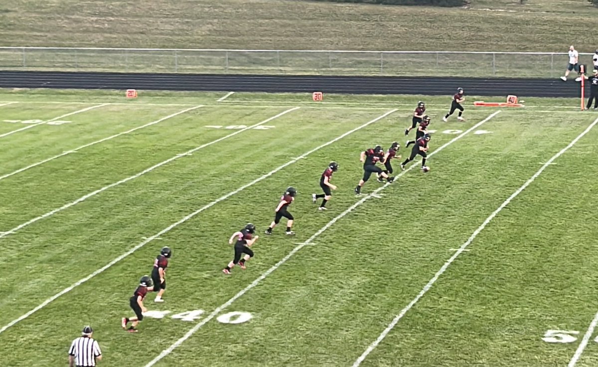 🏈 It’s game night under the lights! MS Football teams take the field at home tonight vs. Hillsdale. 7th grade kicks things off followed by 8th grade. 
Let’s Go REDWOLVES.