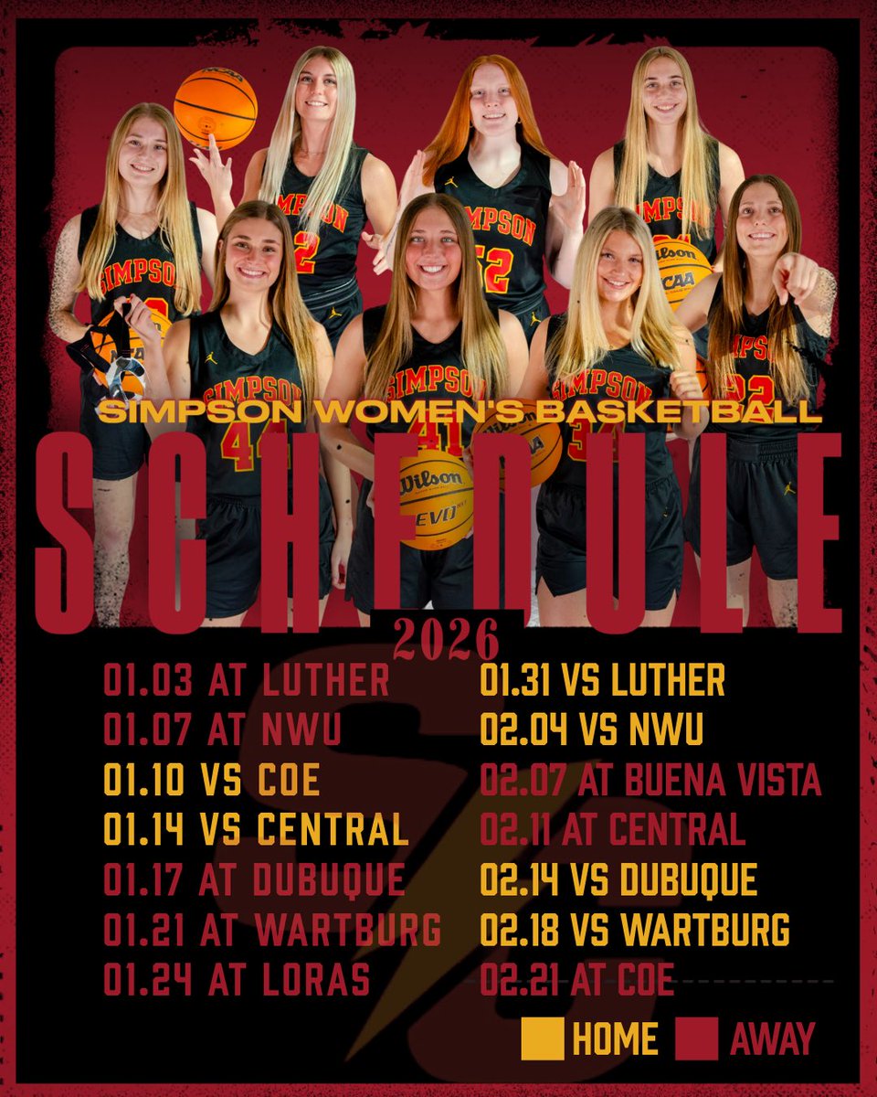 ⚡️2026 SCHEDULE ⚡️