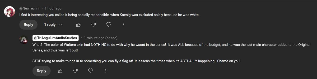 In Reference to my Latest Video on Star Trek: The Animated Series... 🙄🙄🙄Ughhhh