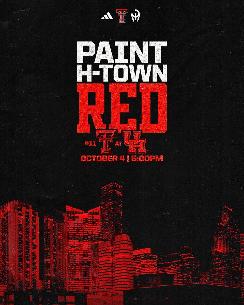 Excited to see Red Raider Nation in H-Town 🔴