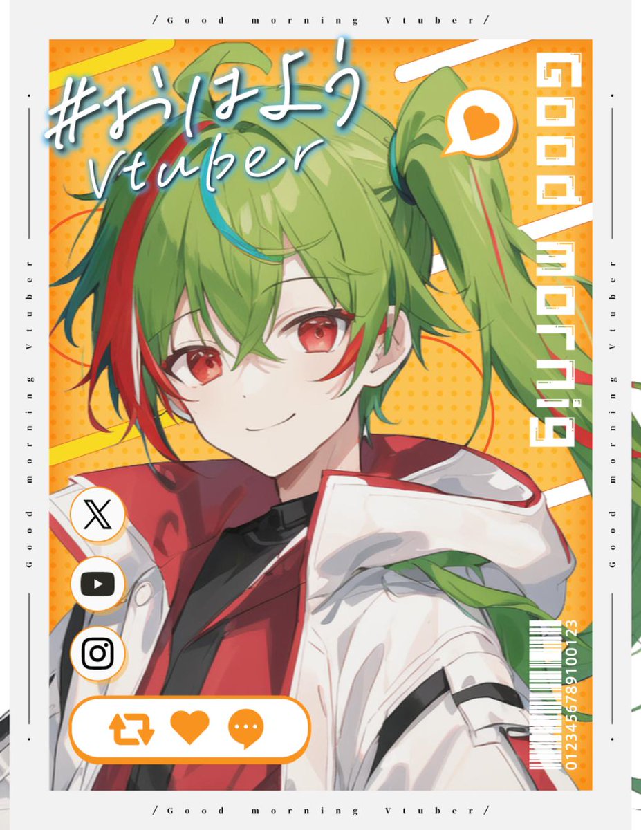 #おはようVtuber
おはよぉ〜☀️

最近(´-ω-)´_ _)´-ω-)´_ _)zZZﾏｼﾞﾃﾞﾈﾑｲｯｽ

あと2日頑張らな(:3_ヽ)_

💬👤♻️💚全て巡回します！！ 
【twitch.tv/ibara_nao】
#10月のVTuberフォロー祭り︎
#新人Vtuber️