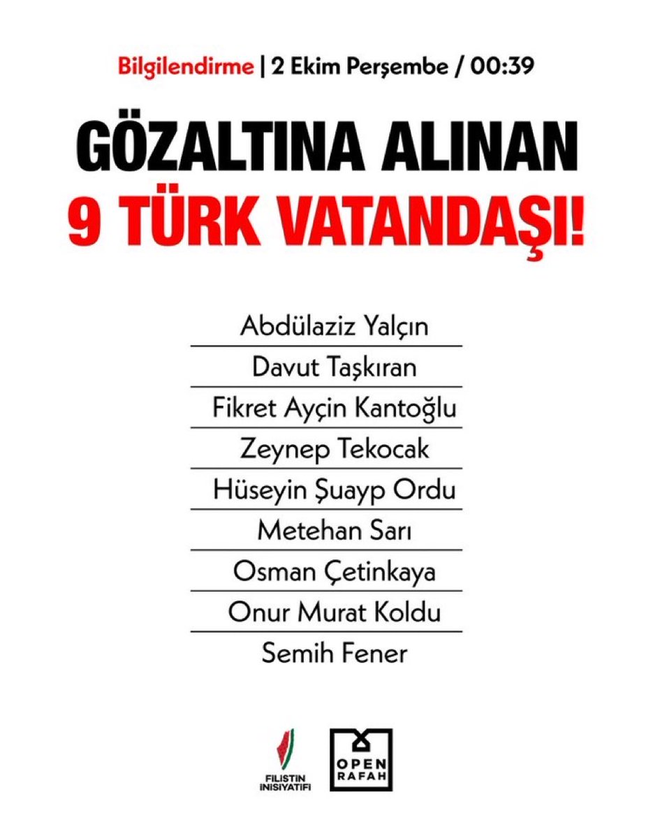 #SumuduSavun 

#SumudForGaza
Haydi...
Rt'ler, yorumlar...
#FreePalestine