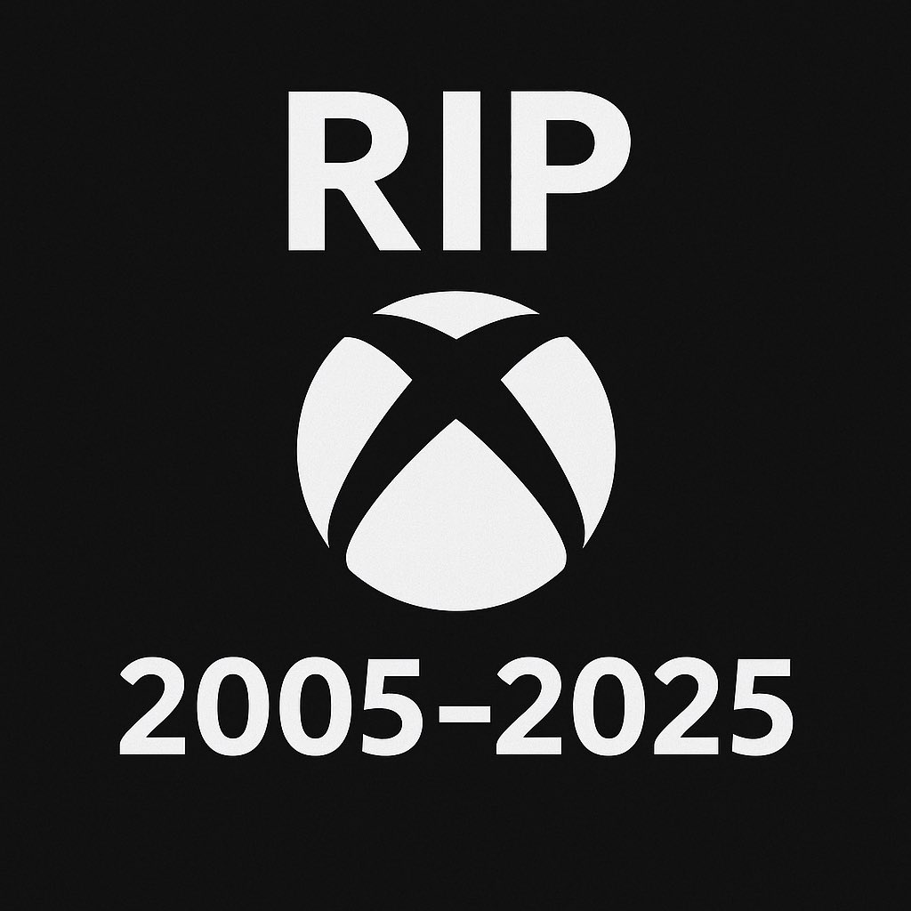 fredloreno's tweet image. It’s over for me!
#ripxbox