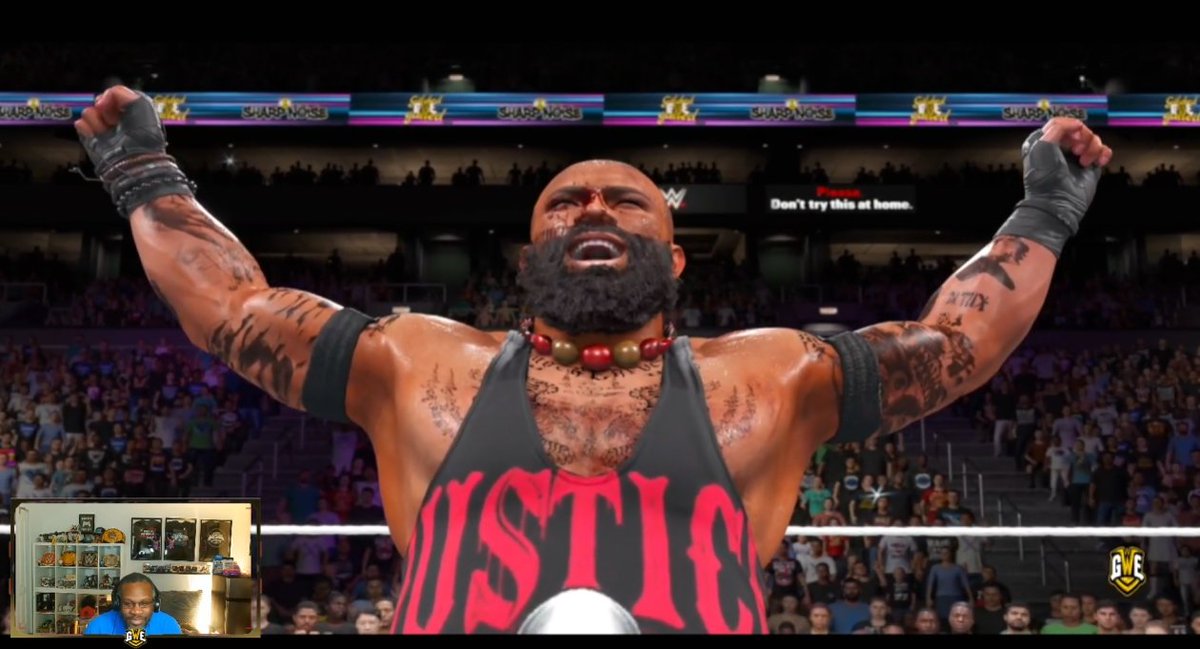 Everyone wants to be a top guy, a champion. Well, do champion shit, top guy shit. With or without the title. <a href="/GildedWrestling/">Gilded Wrestling Entertainment</a> I'll have some words for the next person to face me for this title. Next show.