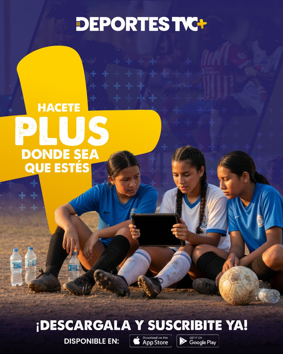 🙌⚽ Compartí la emoción del deporte con tu equipo, tu familia o tus amigos.
📲 Descargá la app Deportes TVC+ y llevá la Liga Nacional y Canal Deportes 24/7 en tu celular o tablet.
⬇️ ¡Descargala y suscribite ya, hacete PLUS donde sea que estés!
🔗 onelink.to/ctagbq