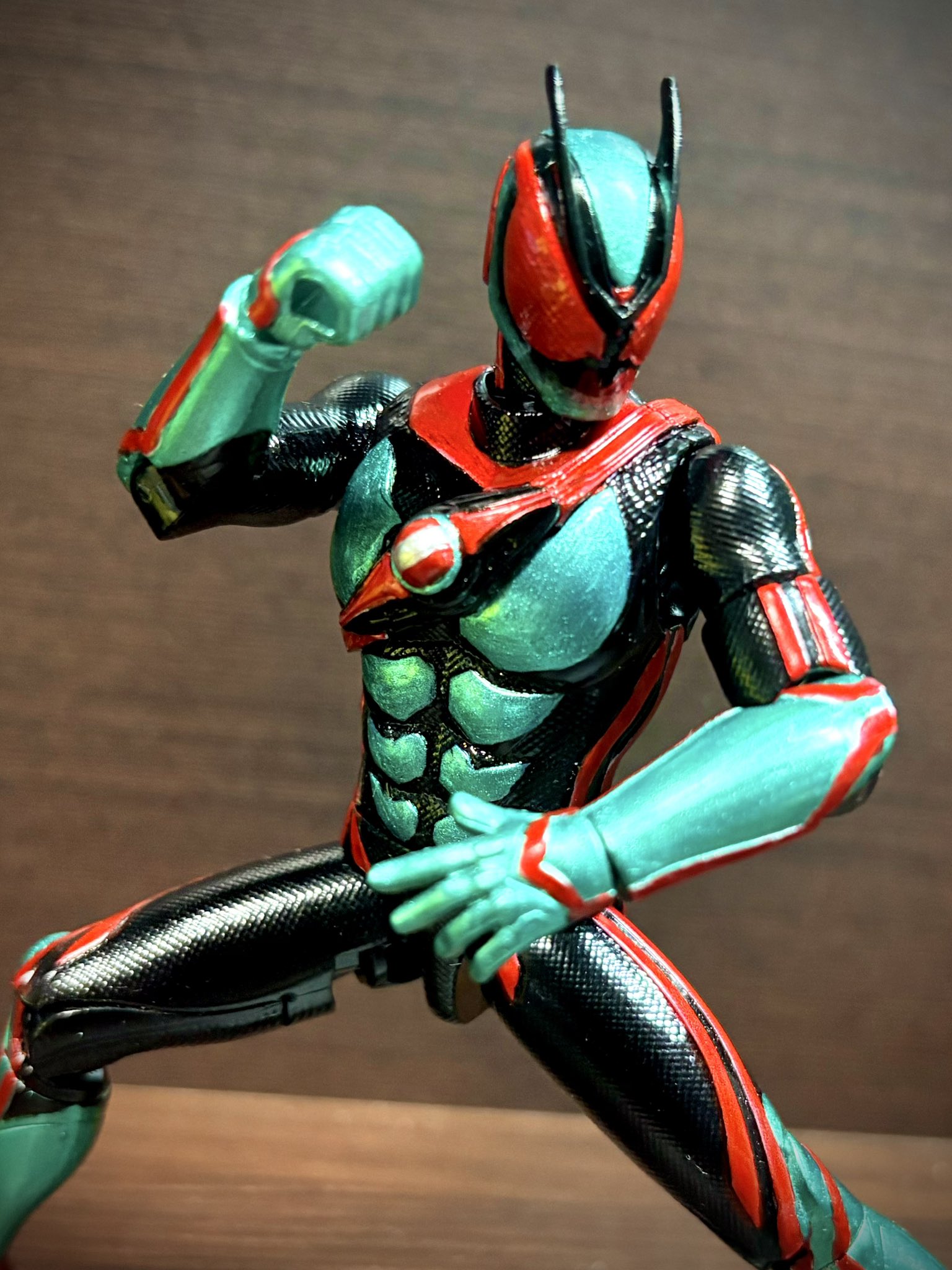 装動ゼッツ　仮面ライダーゼッツ　フィジカムインパクト　塗装 レビュー】装動 仮面ライダーゼッツ AGT1（フィジカムインパクト）