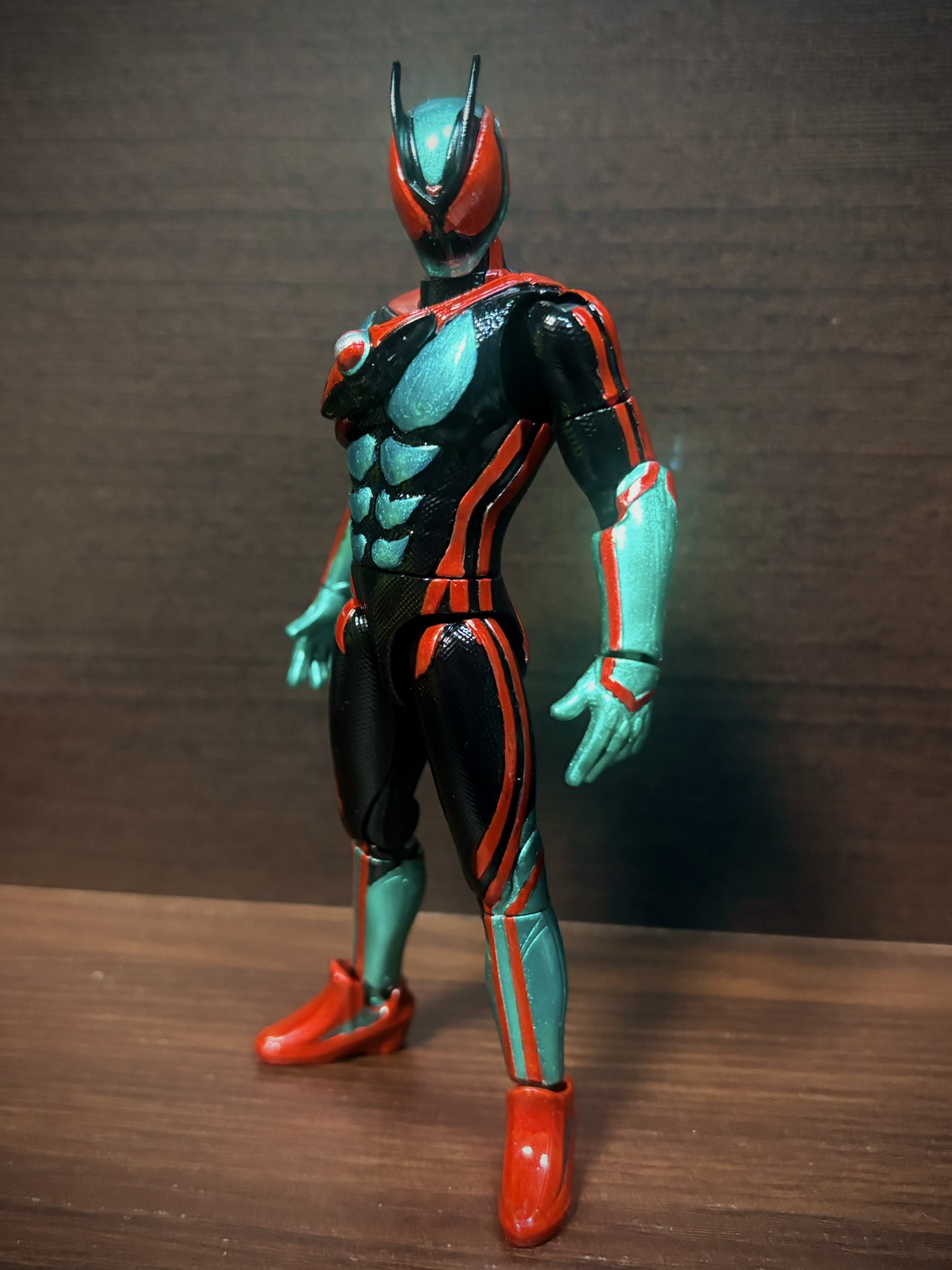 装動ゼッツ　仮面ライダーゼッツ　フィジカムインパクト　塗装 レビュー】装動 仮面ライダーゼッツ AGT1（フィジカムインパクト）