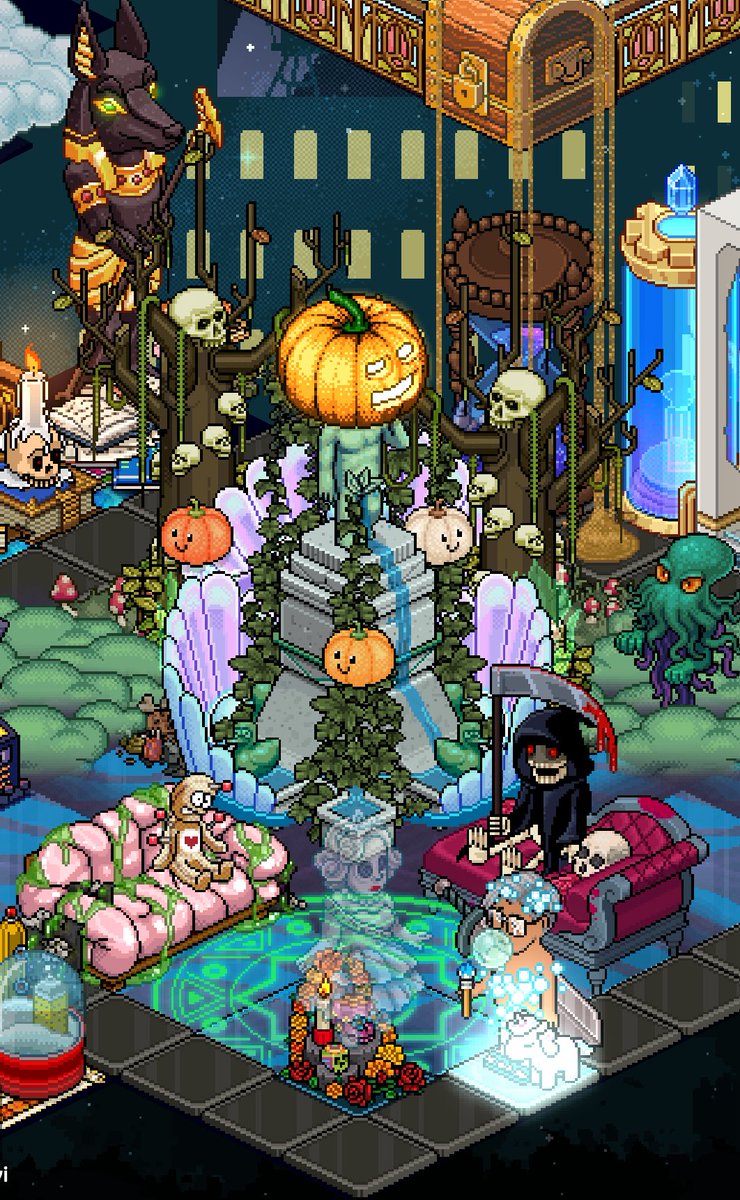 HExtremeslayer's tweet image. 🎃 October has arrived in @Habbo #habbo