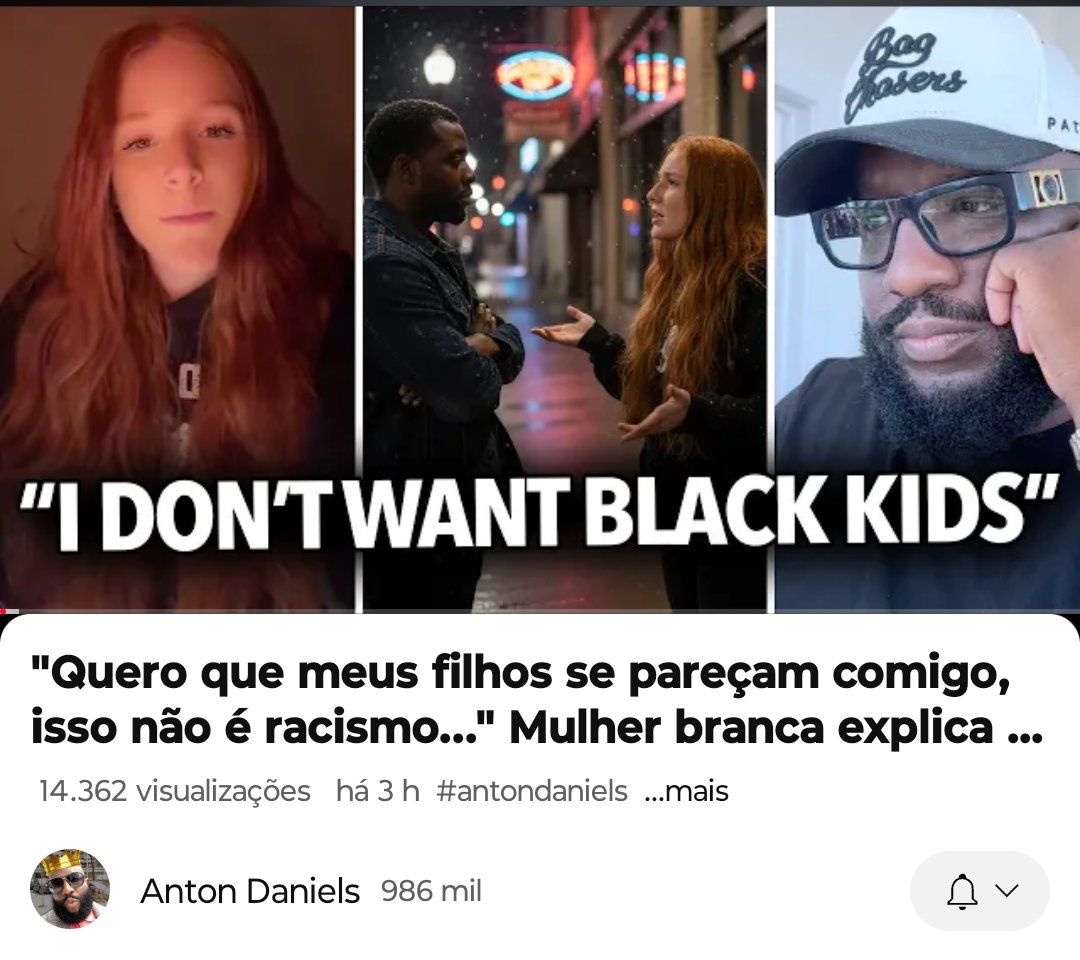 eren_acoruja's tweet photo. O discurso dominante prega aos brancos que a miscigenação é um dever moral, e qualquer resistência a isso é taxada de “r4cism0”.
Ela não disse que odeia negros, mas que valoriza sua continuidade genética e herança biológica. https://t.co/iXopsoySJe